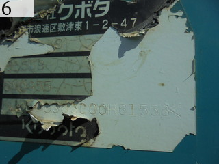 Used Construction Machine Used KUBOTA KUBOTA Excavator ~0.1m3 U-30-3S