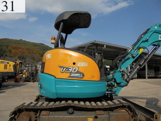 Used Construction Machine Used KUBOTA KUBOTA Excavator ~0.1m3 U-30-5