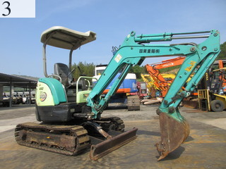 中古建設機械 中古 ヤンマーディーゼル YANMAR 油圧ショベル・バックホー ０．１立米以下 ViO20-3