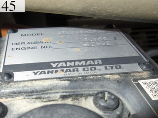Used Construction Machine Used YANMAR YANMAR Excavator 0.2-0.3m3 ViO45-6