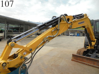中古建設機械 中古 ヤンマーディーゼル YANMAR 林業機械 グラップル・ウインチ・排土板 ViO55-6