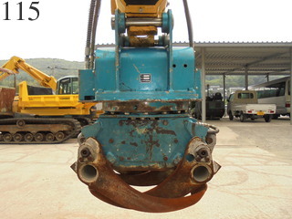 中古建設機械 中古 ヤンマーディーゼル YANMAR 林業機械 グラップル・ウインチ・排土板 ViO55-6