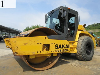 Used Construction Machine Used SAKAI SAKAI Roller Vibration rollers for earthwork SV512DH-1