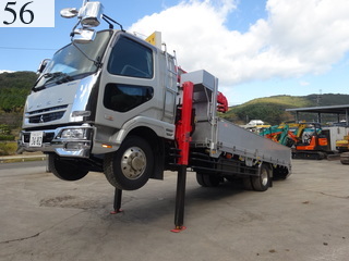中古建設機械 中古 三菱ふそうトラック・バス MITSUBISHI FUSO トラック 重機運搬車 PDG-FK62FZ