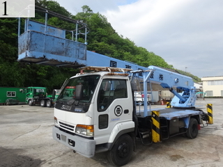 中古建設機械 中古 アイチコーポレーション AICHI 高所作業車  SK240