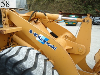 Used Construction Machine Used KAWASAKI KAWASAKI Wheel Loader bigger than 1.0m3 50ZII