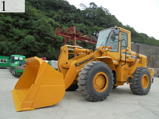 Used Construction Machine Used KAWASAKI KAWASAKI Wheel Loader bigger than 1.0m3 70ZV-2