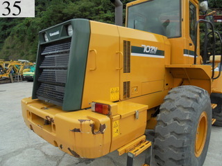 Used Construction Machine Used KAWASAKI KAWASAKI Wheel Loader bigger than 1.0m3 70ZV-2