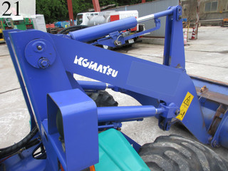 中古建設機械 中古 コマツ KOMATSU ホイール・ローダ １．０立米以下 WA40-3E0