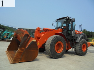 Used Construction Machine Used HITACHI HITACHI Wheel Loader bigger than 1.0m3 ZW220-5B