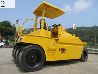 Used Construction Machine Used SAKAI SAKAI Roller Tire rollers TZ701-1