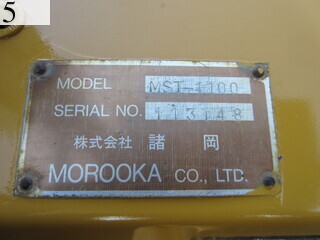 Used Construction Machine Used MOROOKA MOROOKA Crawler carrier Crawler Dump MST-1100