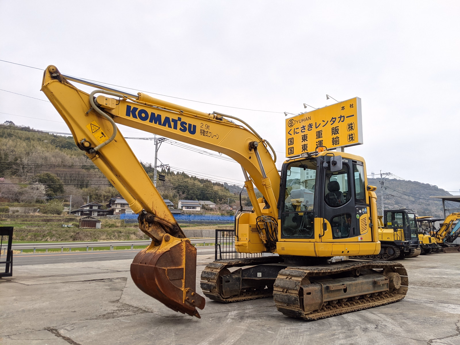 Used Construction Machine Used KOMATSU Excavator 0.4-0.5m3 PC128US-11 Photos