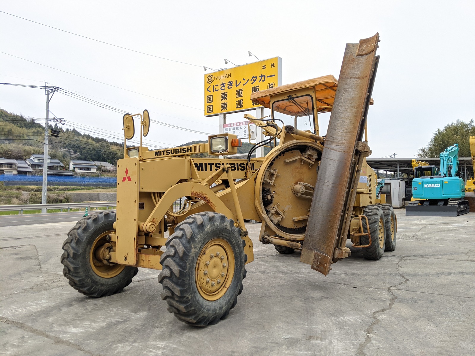 Used Construction Machine Used MITSUBISHI MITSUBISHI Grader Articulated frame MG230III
