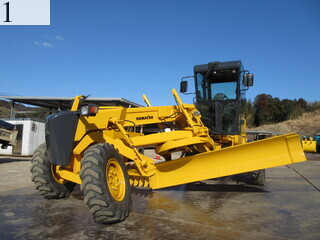 中古建設機械 中古 コマツ KOMATSU モーターグレーダー アーティキュレート式 GD405A-3