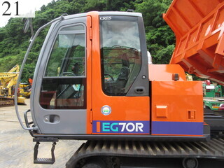 Used Construction Machine Used HITACHI HITACHI Crawler carrier Crawler Dump Rotating EG70R