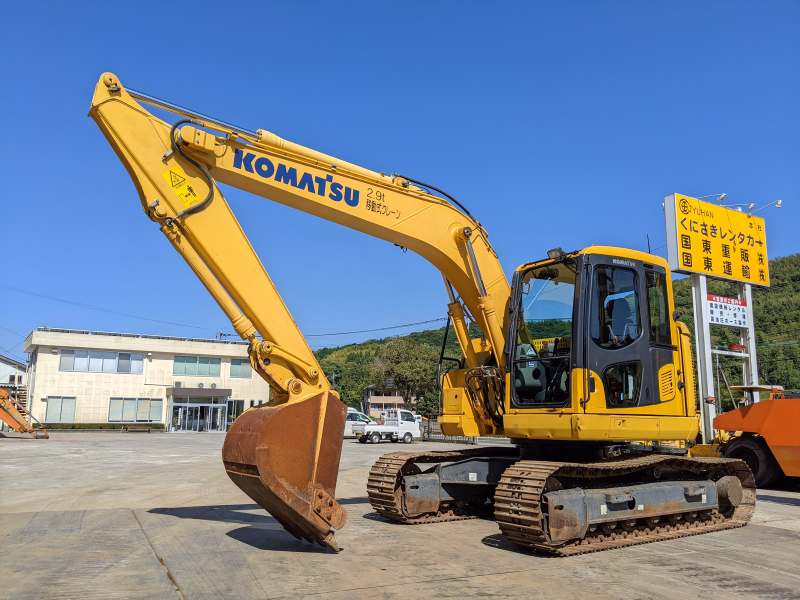 Used Construction Machine Used KOMATSU Excavator 0.4-0.5m3 PC138US-10 Photos