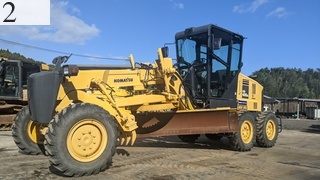 中古建設機械 中古 コマツ KOMATSU モーターグレーダー アーティキュレート式 GD405A-3E0