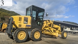 中古建設機械 中古 コマツ KOMATSU モーターグレーダー アーティキュレート式 GD405A-3E0