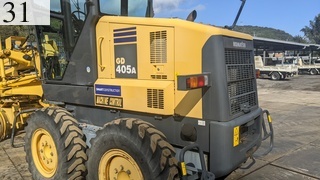 中古建設機械 中古 コマツ KOMATSU モーターグレーダー アーティキュレート式 GD405A-3E0