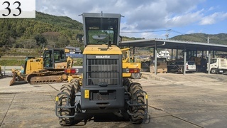 中古建設機械 中古 コマツ KOMATSU モーターグレーダー アーティキュレート式 GD405A-3E0