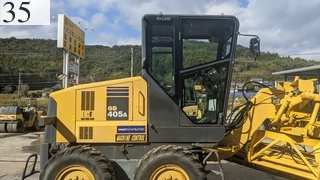 中古建設機械 中古 コマツ KOMATSU モーターグレーダー アーティキュレート式 GD405A-3E0