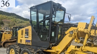 中古建設機械 中古 コマツ KOMATSU モーターグレーダー アーティキュレート式 GD405A-3E0