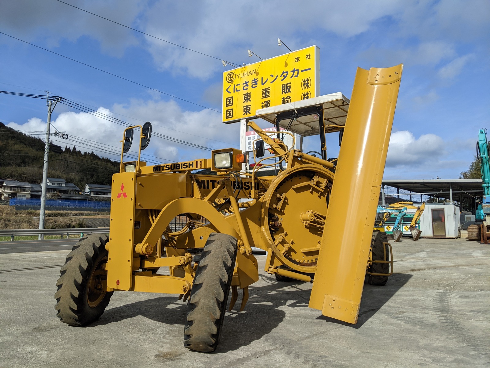 Used Construction Machine Used MITSUBISHI MITSUBISHI Grader Articulated frame MG230III