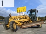 中古建設機械 中古 コマツ KOMATSU モーターグレーダー アーティキュレート式 GD405A-3