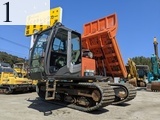 Used Construction Machine Used HITACHI HITACHI Crawler carrier Crawler Dump Rotating EG70R-3