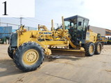 中古建設機械 中古 コマツ KOMATSU モーターグレーダー アーティキュレート式 GD655-3E0