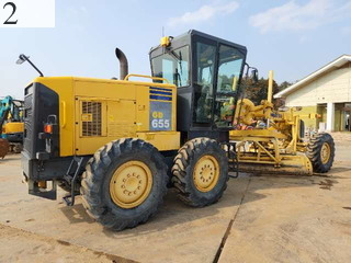 Used Construction Machine Used KOMATSU KOMATSU Grader Articulated frame GD655-3E0