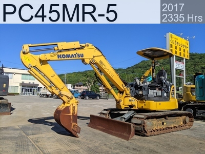 Used Construction Machine Used KOMATSU Excavator ~0.1m3 PC45MR-5 #31493, 2335Year 2335Hours
