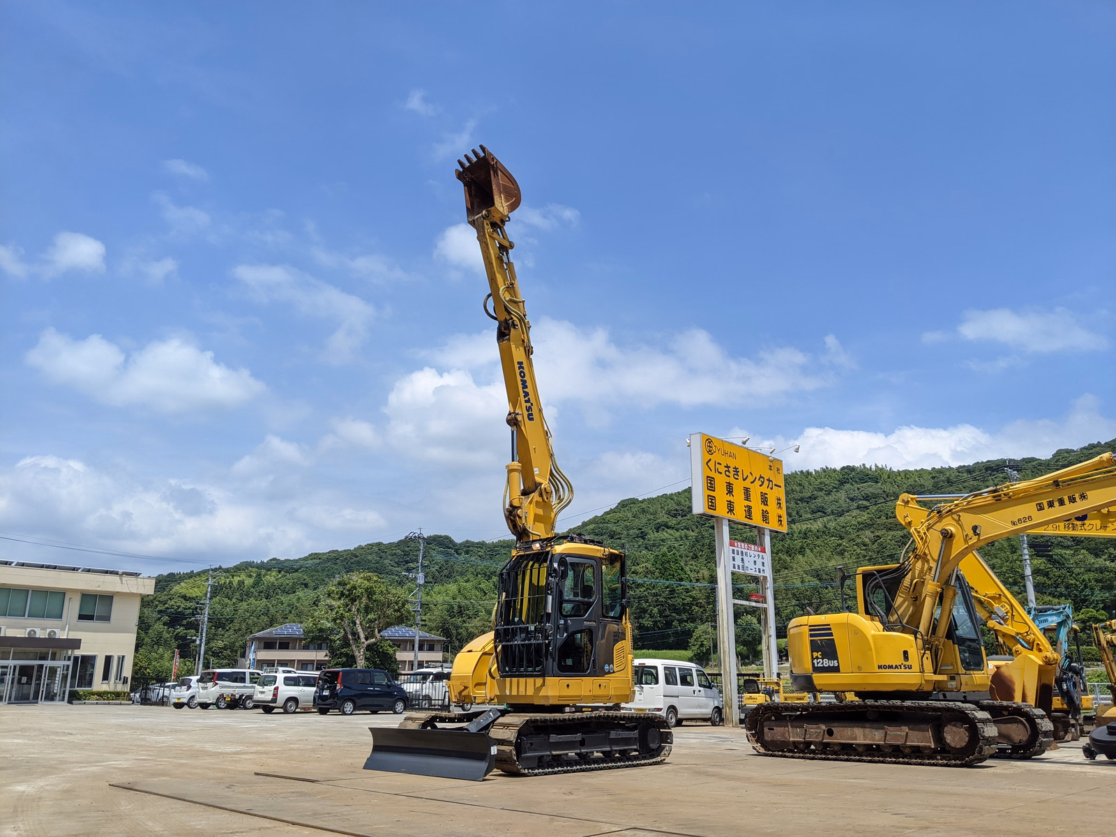 Used Construction Machine Used KOMATSU Demolition excavators Long front PC78US-10 Photos