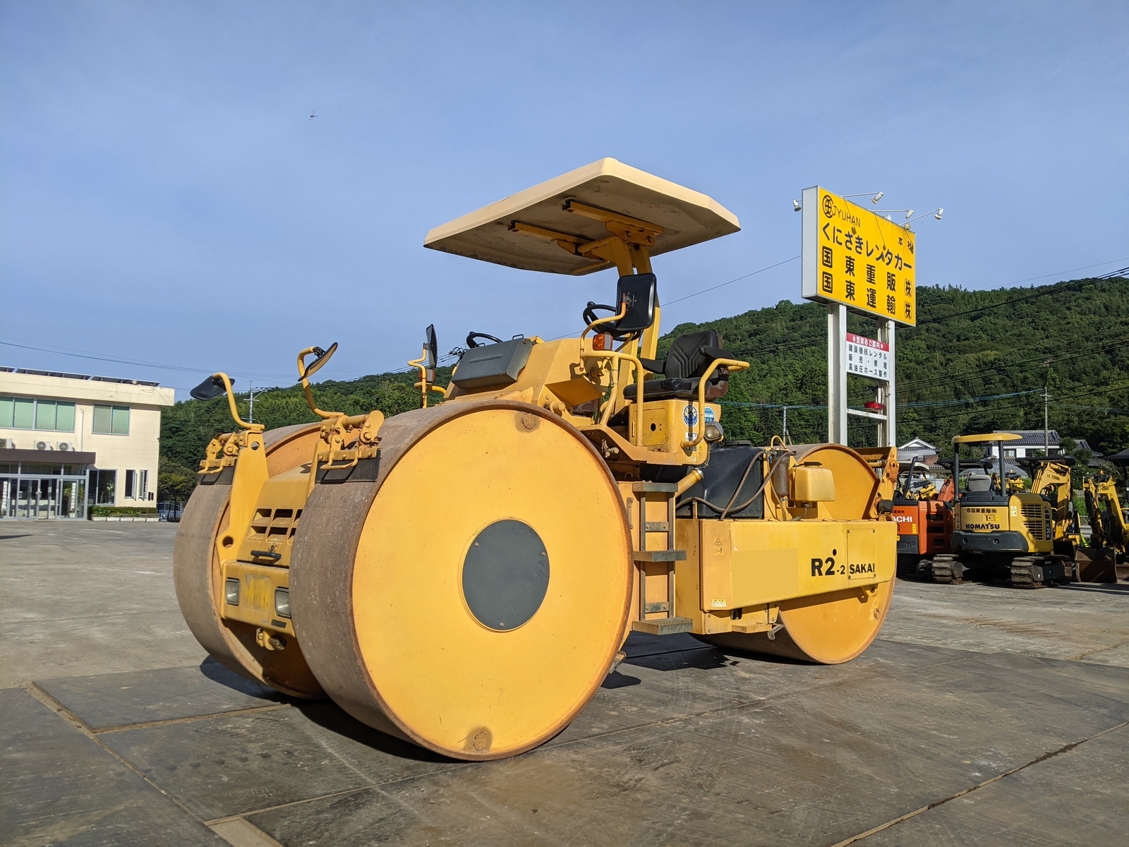 Used Construction Machine Used SAKAI SAKAI Roller Macadam rollers R2-2
