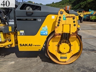 Used Construction Machine Used SAKAI SAKAI Roller Vibration rollers for paving TW504