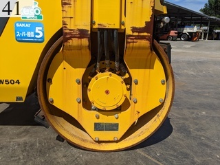 Used Construction Machine Used SAKAI SAKAI Roller Vibration rollers for paving TW504