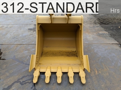 Used Construction Machine Used CAT Bucket Standard bucket 312-STANDARD-BUCKET #23633, -Year -Hours