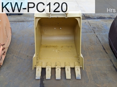 Used Construction Machine Used KOMATSU Bucket Standard bucket KW-PC120 #unknown501, -Year -Hours