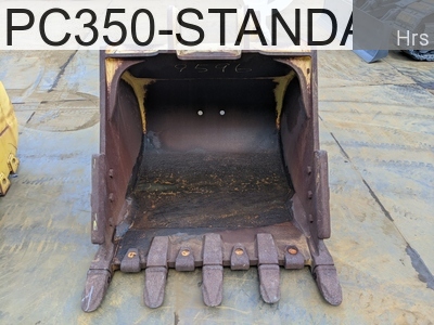 Used Construction Machine Used KOMATSU Bucket Standard bucket PC350-STANDARD-BUCKET #TH1806134, -Year -Hours