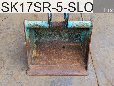 Used Construction Machine Used KOBELCO Bucket Slope bucket SK17SR-5-SLOPE-BUCKET #0007-0064, -Year -Hours