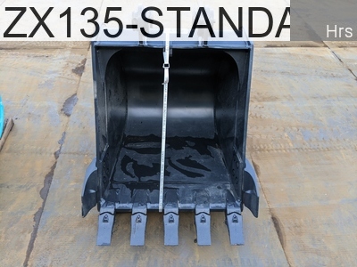 Used Construction Machine Used HITACHI Bucket Standard bucket ZX135-STANDARD-BUCKET #J23G459N09, -Year -Hours