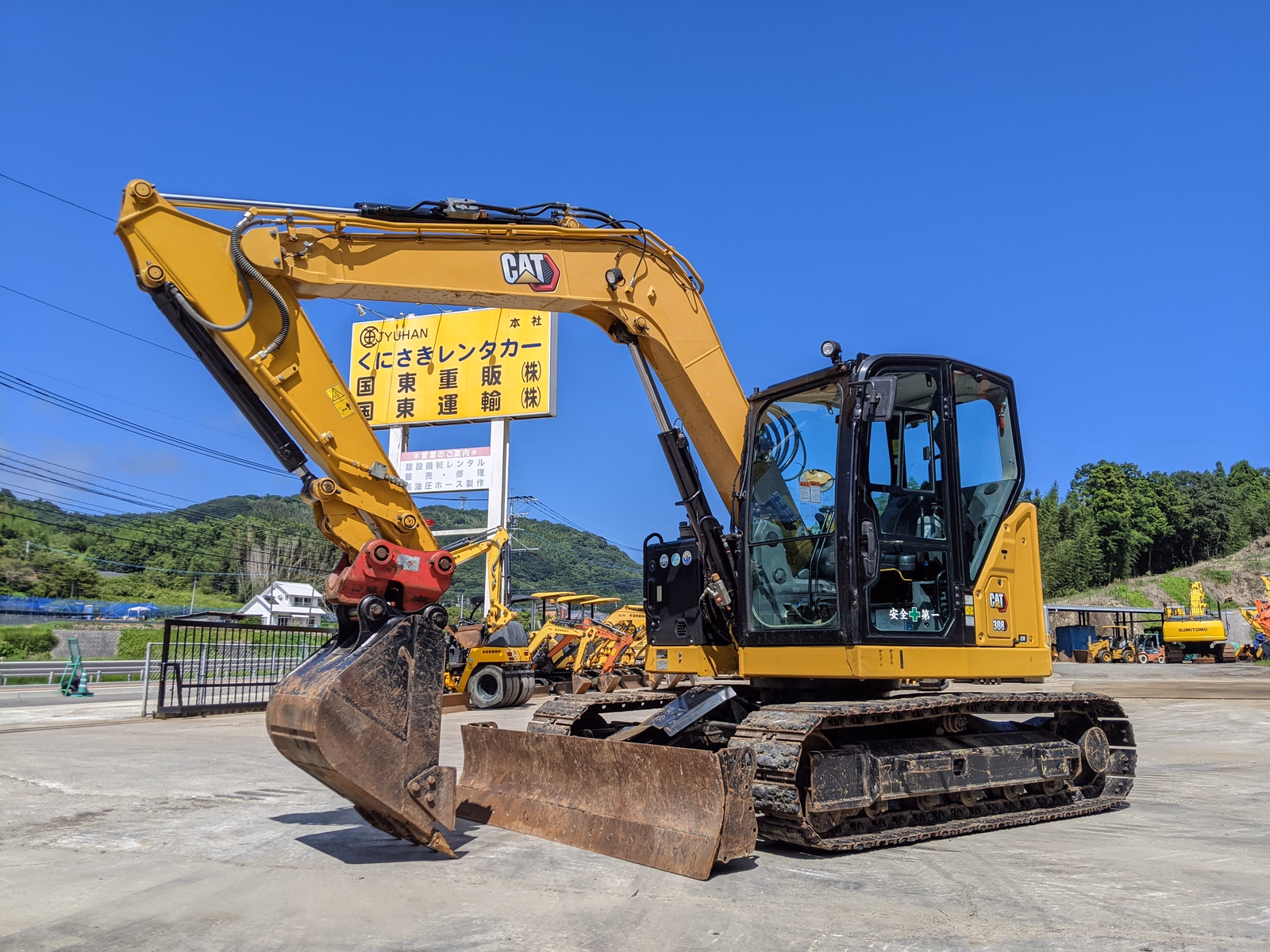 Used Construction Machine Used  Excavator 0.2-0.3m3 308CR-07A Photos