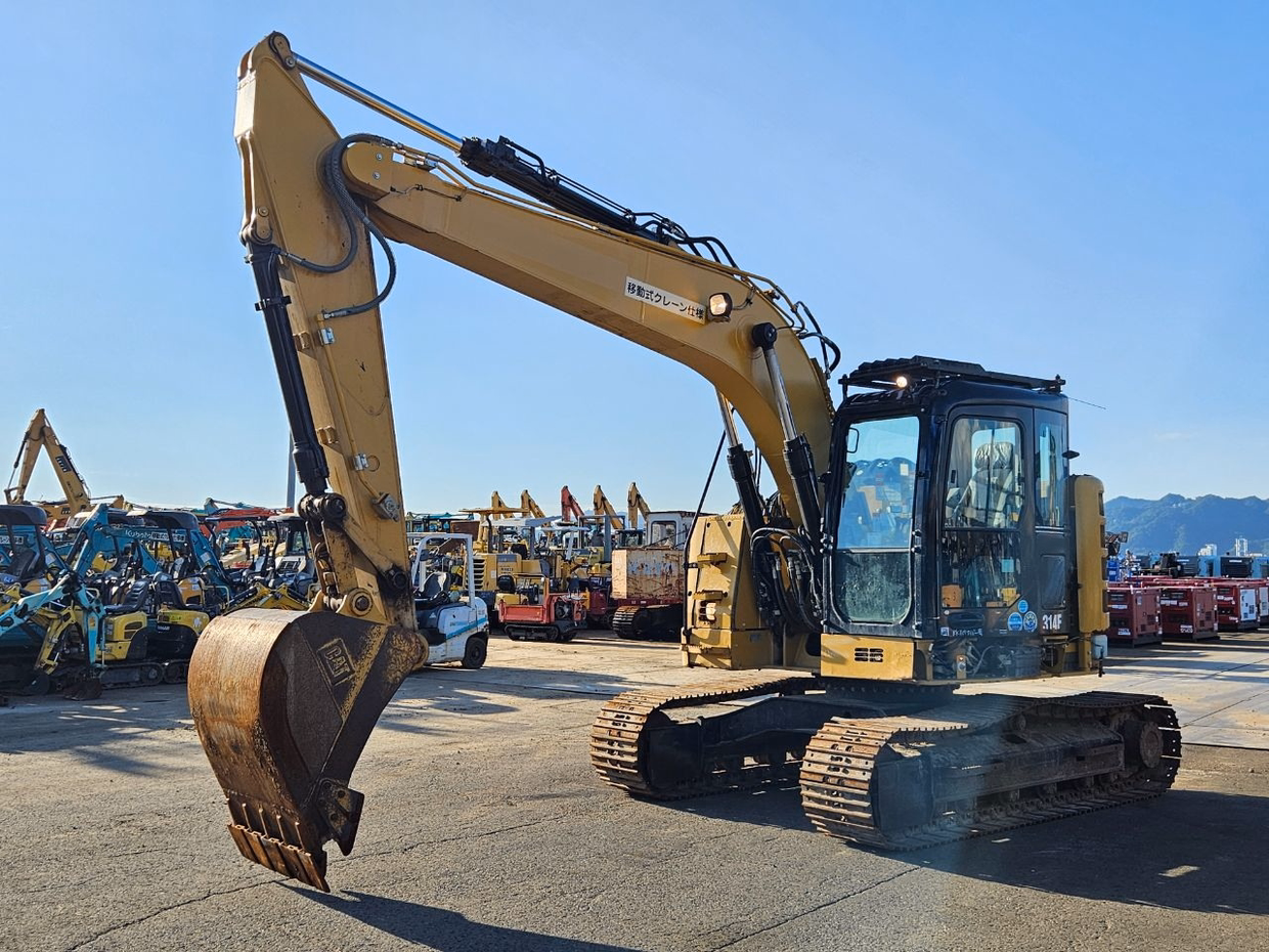 Used Construction Machine Used CAT Excavator 0.4-0.5m3 314FCR Photos