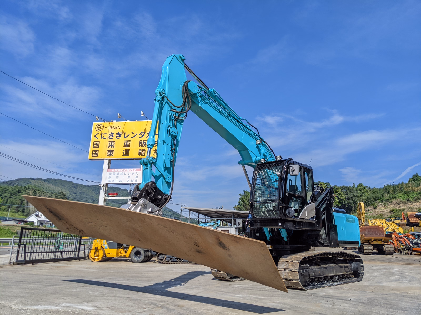 Used Construction Machine Used HITACHI Material Handling / Recycling excavators Magnet ZX200LC-5B Photos