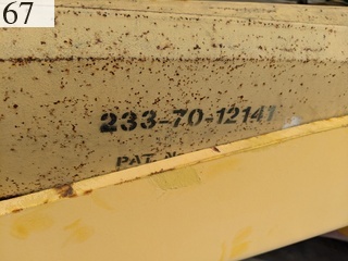 Used Construction Machine Used KOMATSU KOMATSU Grader Articulated frame GD405A-3Y