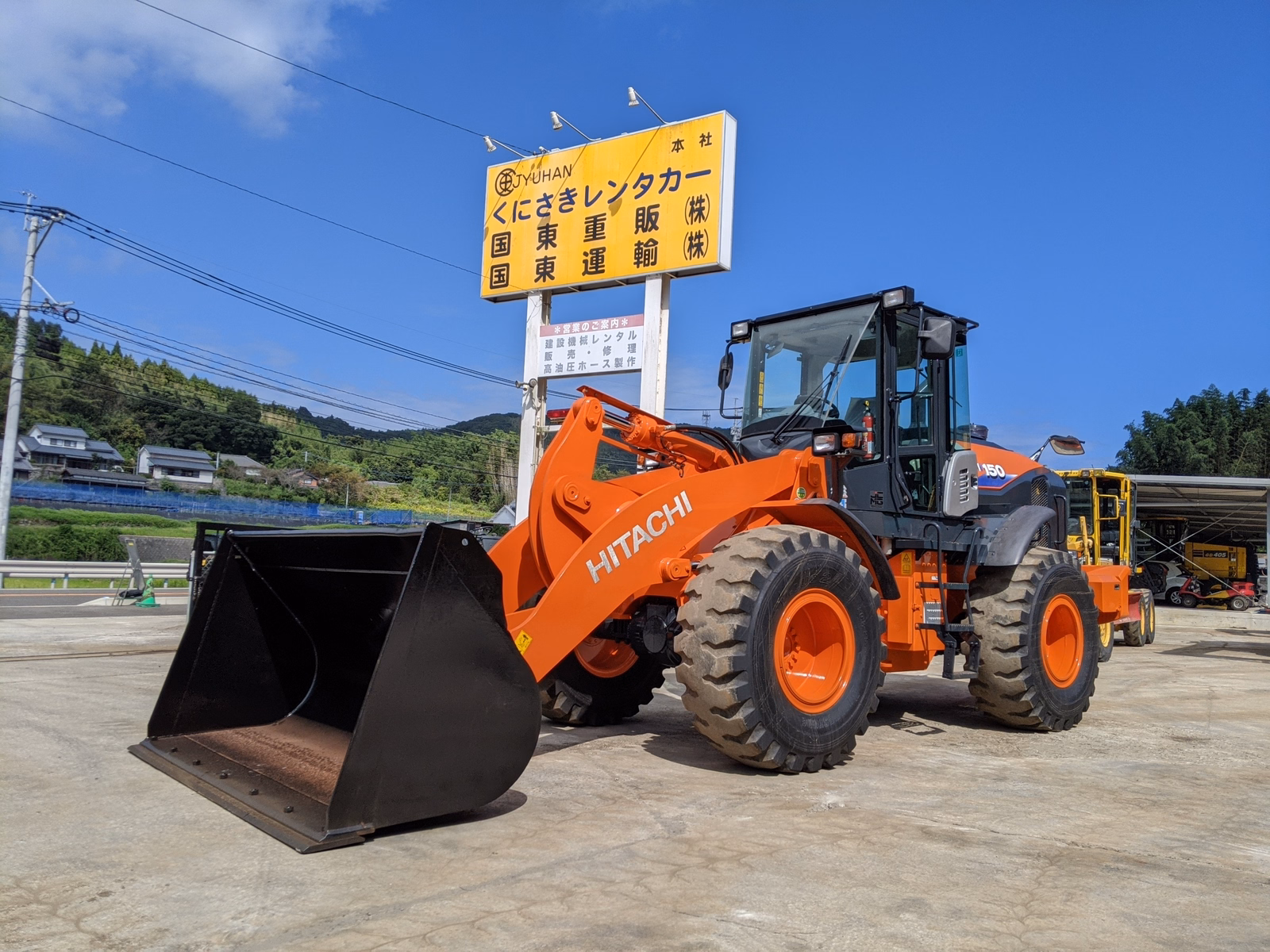 Used Construction Machine Used HITACHI Wheel Loader bigger than 1.0m3 ZW150-6 Photos