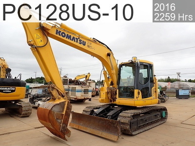 Used Construction Machine Used KOMATSU Excavator 0.4-0.5m3 PC128US-10 #46620, 2016Year 2256Hours