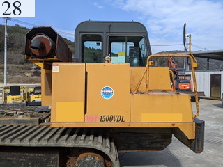 中古建設機械 中古 諸岡 MOROOKA クローラ・キャリア クルクルキャリア・全旋回キャリアダンプ MST-1500VDL