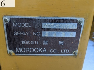 中古建設機械 中古 諸岡 MOROOKA 林業機械 フォワーダ・クローラ キャリア MST-800VDL